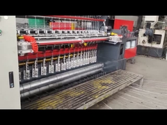 Knoten-Zaun-Machine Line Wire-Raum 75mm 220v Mesh Widths 2440mm örtlich festgelegter