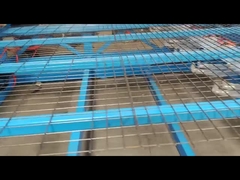 Rollenhöhe 2,4 m Schweißmaschinenmaschine Kapazität 300 Rollen pro Tag