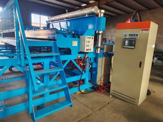 Delta PLC Mesh Size 2.4*6m CNC Reinforced Rebar Mesh Welding Machine