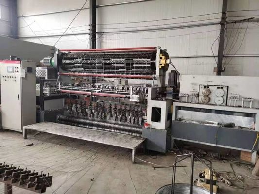 Plc-Vieh, das örtlich festgelegten Knoten-Zaun Machine Line Wire spinnt, sperrt 3 Zoll